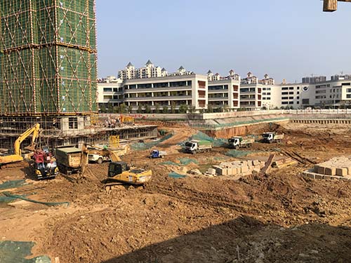 中國(guó)安能第二工程局湖畔學(xué)苑項(xiàng)目部“戰(zhàn)疫情，抓復(fù)工”
