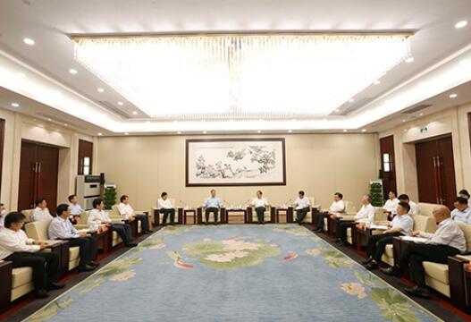 國家電網(wǎng)董事長毛偉明與浙江省委書記車俊、省長袁家軍會談