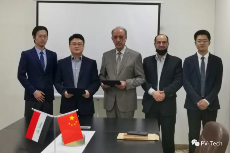 中國能建與伊拉克、越南簽署355MW光伏項目