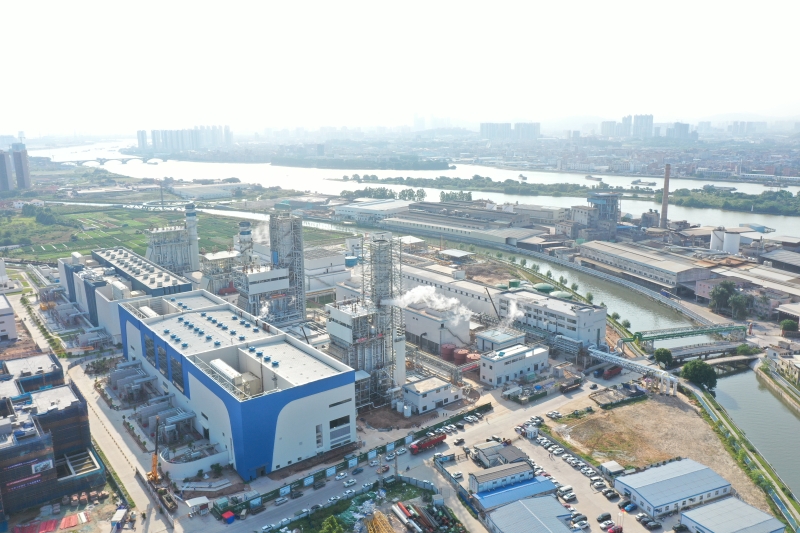 東莞中堂燃氣熱電聯(lián)產(chǎn)二期工程2號機組汽機、燃機并網(wǎng)發(fā)電