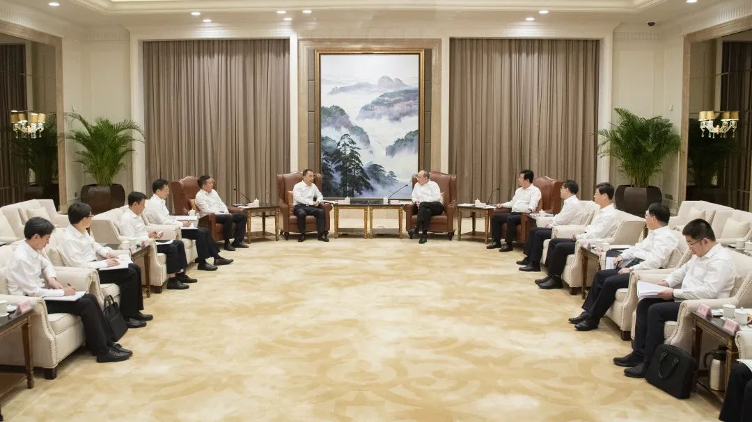 鄒磊、劉明勝拜會福建省委書記尹力、省長趙龍