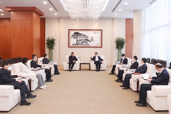 華能集團黨組書記、董事長溫樞剛會見中電聯(lián)常務副理事長楊昆