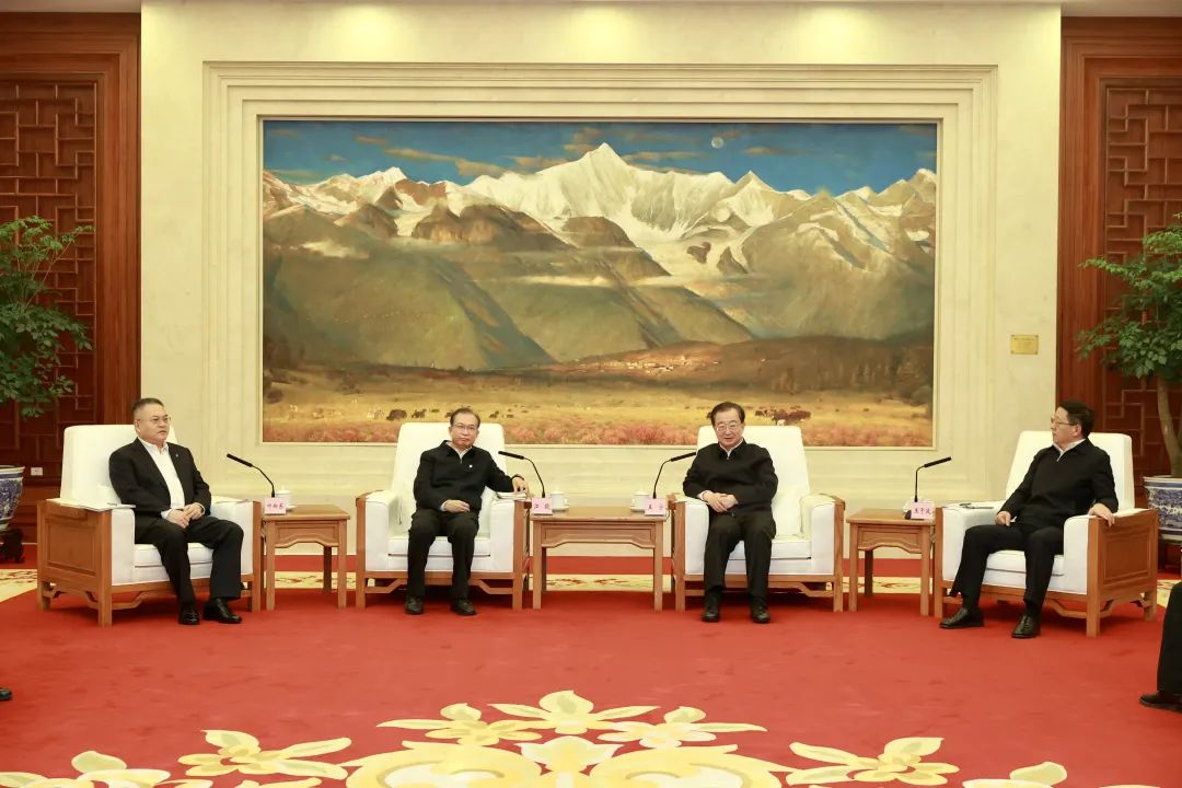 華電集團(tuán)董事長(zhǎng)江毅、總經(jīng)理葉向東拜會(huì)云南省委書(shū)記王寧、省長(zhǎng)王予波