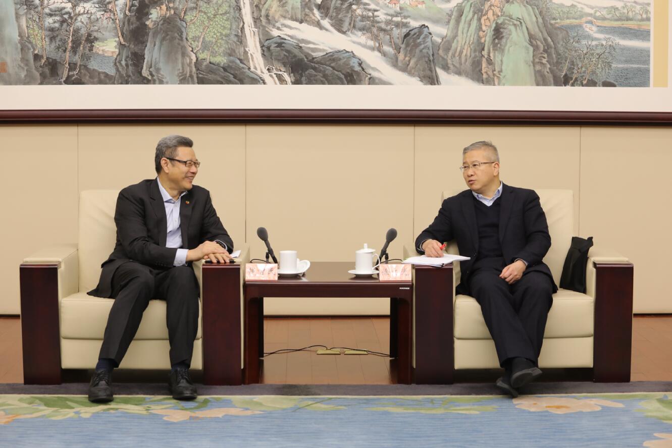 國家電投黨組書記、董事長錢智民拜會浙江省委常委、常務(wù)副省長徐文光