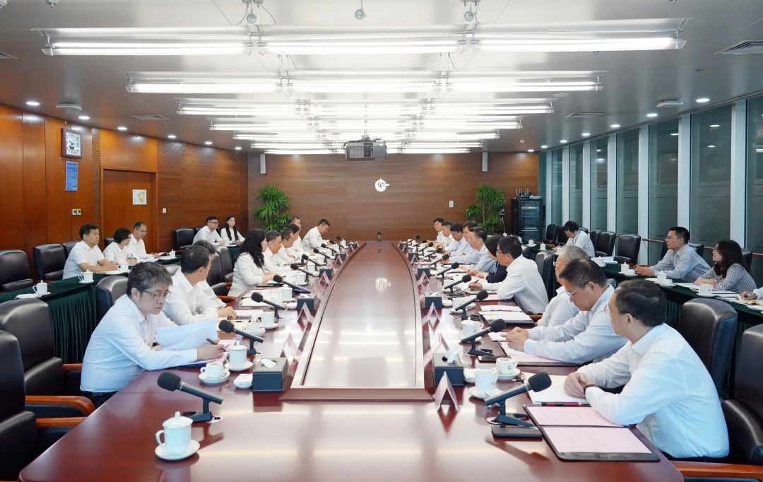 中國能建黨委書記、董事長宋海良與中國海油黨組書記、董事長汪東進(jìn)會談