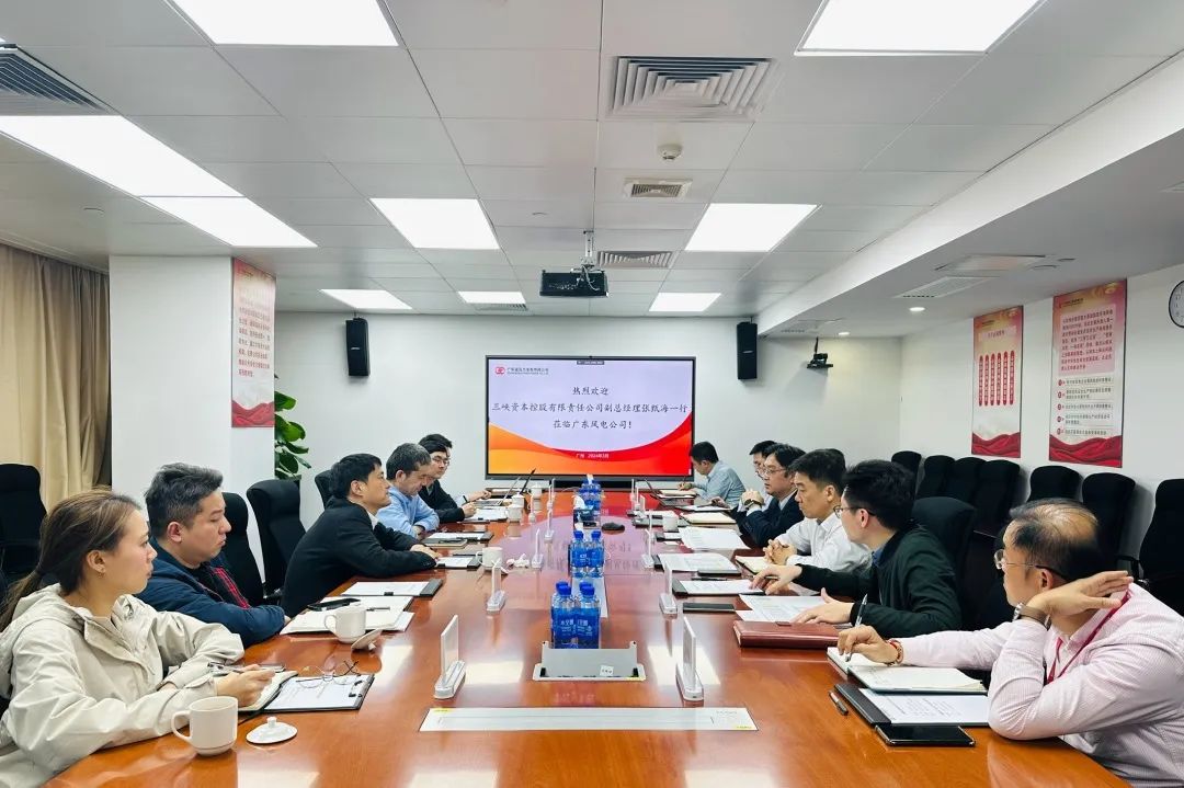 三峽資本與廣東風(fēng)電、深圳能源座談