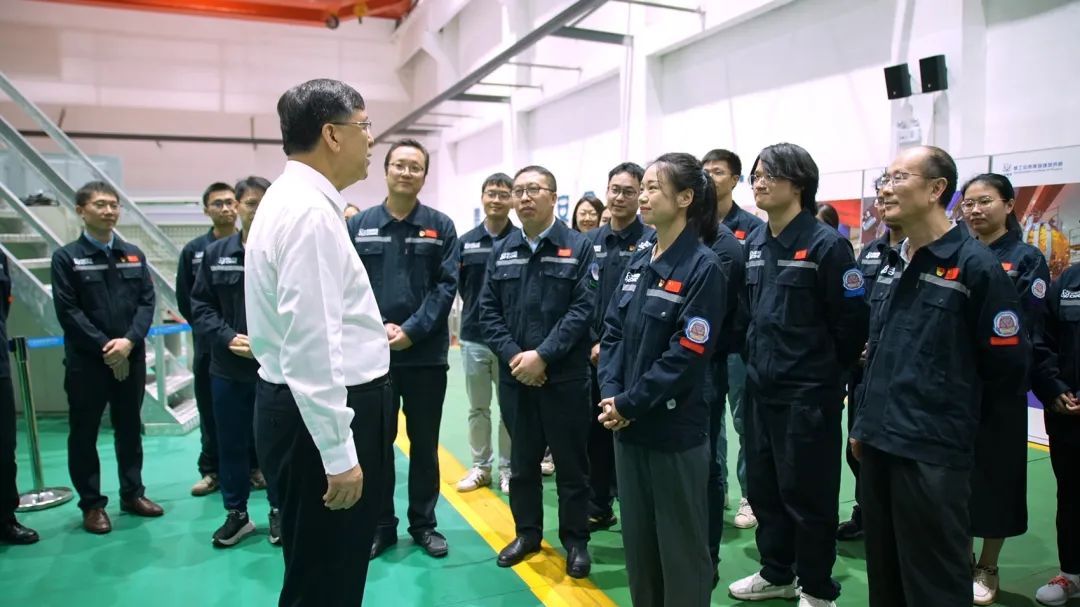科技部黨組書記、部長(zhǎng)陰和俊到中核集團(tuán)基層單位宣講黨的二十屆三中全會(huì)精神