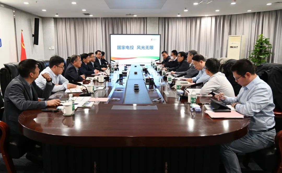 黃河水電公司黨委書記、董事長姚小彥會見國核電力院黨委書記、董事長李啟釗