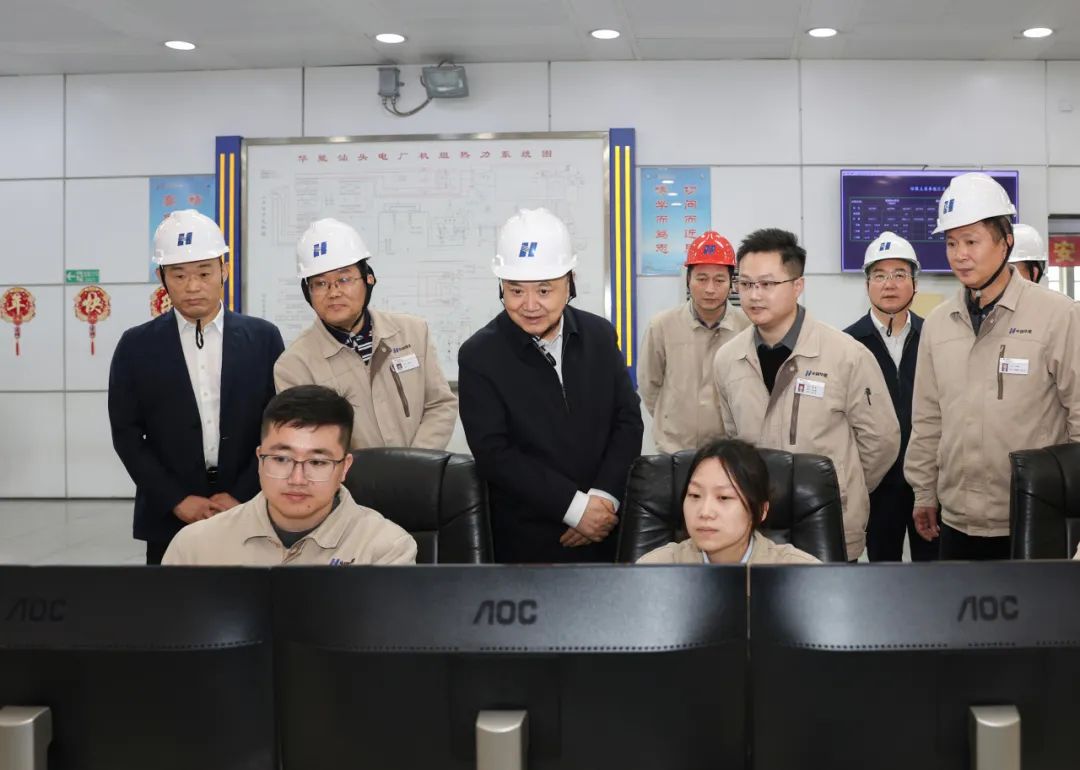華能集團(tuán)董事長、黨組書記溫樞剛到南方分公司調(diào)研